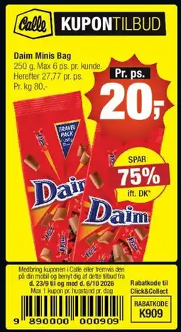 Calle Daim Minis Bag tilbud