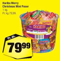 Calle Haribo Merry Christmas Mini Poser tilbud