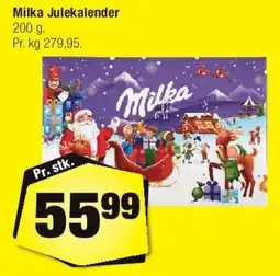 Calle Milka Julekalender tilbud