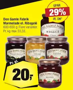 Calle Den Gamle Fabrik Marmelade tilbud