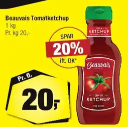 Calle Beauvais Tomatketchup tilbud