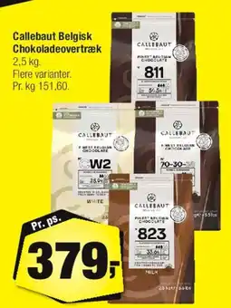 Calle Callebaut Belgisk Chokoladeovertræk tilbud