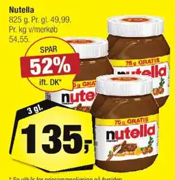 Calle Nutella tilbud