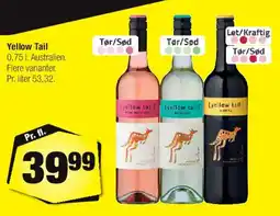 Calle Yellow Tail (flere varianter) tilbud