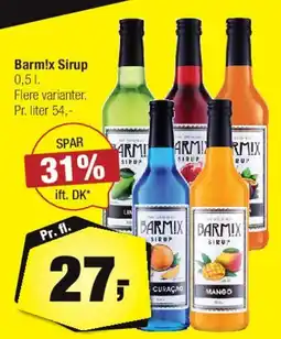 Calle Barmix Sirup 0.5 l tilbud