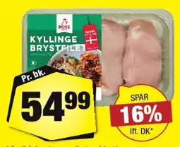 Calle Rose Kylling Brystfilet tilbud