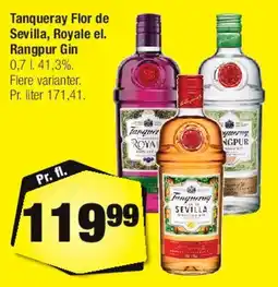 Calle Tanqueray (Flor de Sevilla, Royale, Rangpur) tilbud