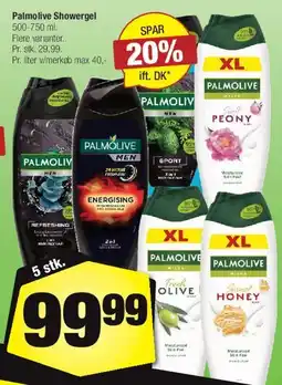 Calle Palmolive Showergel tilbud