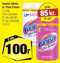 Calle Vanish (White / Pink pulver) tilbud