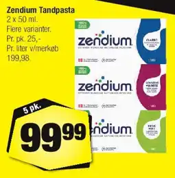 Calle Zendium Tandpasta tilbud