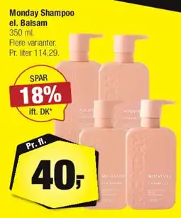 Calle Monday Shampoo el. Balsam tilbud