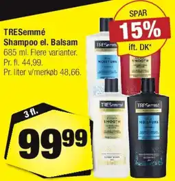 Calle TRESemmé Shampoo & Balsam tilbud