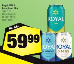 Calle Royal XMAS / Royal Blanche / IPA tilbud