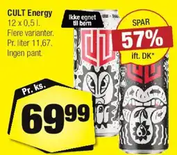 Calle CULT Energy tilbud