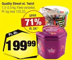 Calle Quality Street / Twist tilbud