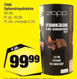 Calle Zapp Optændingsblokke tilbud