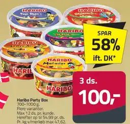 Fleggaard Haribo Party Box tilbud