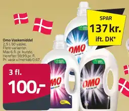Fleggaard Omo vaskemiddel tilbud