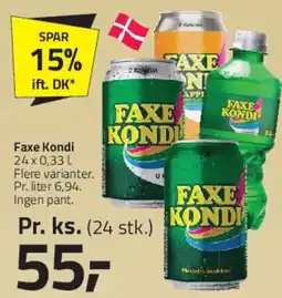 Fleggaard Faxe Kondi tilbud