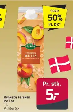 Fleggaard Rynkeby Fersken Ice Tea tilbud