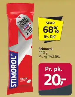 Fleggaard Stimorol (del af top-højre tilbud) tilbud