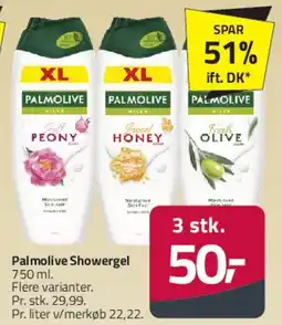 Fleggaard Palmolive Showergel 750 ml tilbud