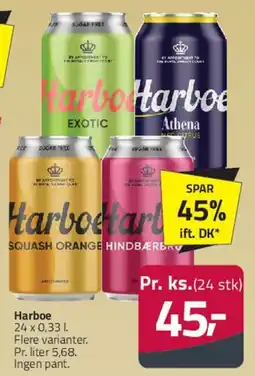 Fleggaard Harboe (24 x 0,33 l) tilbud