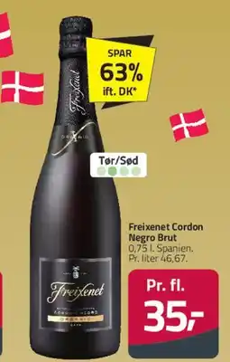 Fleggaard Freixenet Cordon Negro Brut tilbud