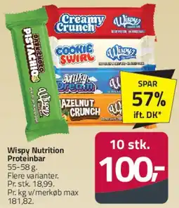 Fleggaard Wispy Nutrition - Proteinbar tilbud