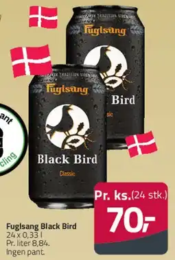Fleggaard Fuglsang Black Bird tilbud