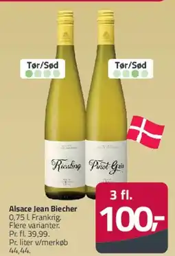 Fleggaard Alsace Jean Biecher tilbud