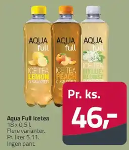 Fleggaard Aqua Full Icetea (18 x 0,5 l) tilbud