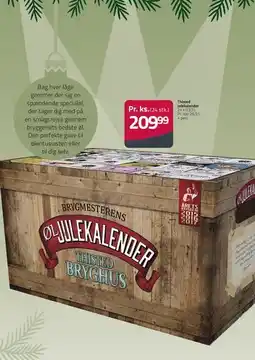 Fleggaard Brygmesterens Øl Julekalender tilbud