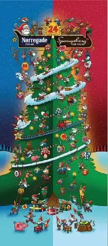 Fleggaard Nørregade / Spangsberg Giga Julekalender tilbud