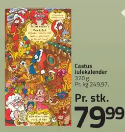 Fleggaard Castus Julekalender tilbud