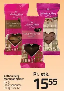 Fleggaard Anthon Berg Marcipanhjerter tilbud