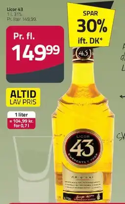 Fleggaard Licor 43 tilbud