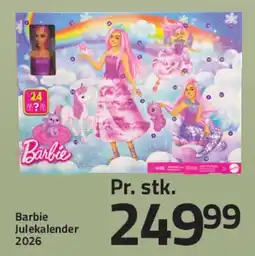 Fleggaard Barbie Julekalender 2026 tilbud