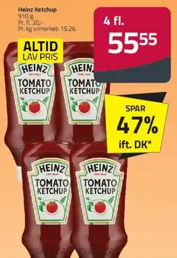 Fleggaard Heinz Tomato Ketchup tilbud