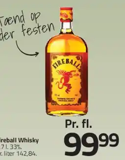 Fleggaard Fireball Whisky tilbud