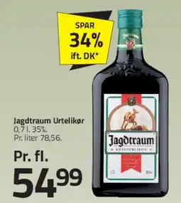 Fleggaard Jagdtraum Urtelikør tilbud
