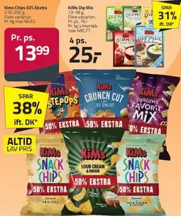 Fleggaard KiMs Chips 50% ekstra tilbud