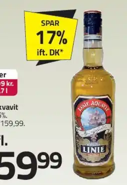 Fleggaard Linie Akvavit tilbud