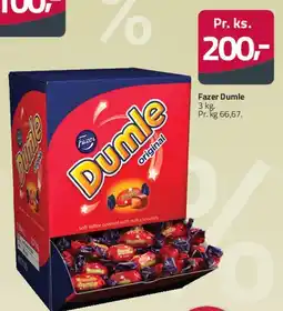 Fleggaard Fazer Dumle tilbud