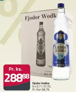 Fleggaard Fjodor Vodka tilbud