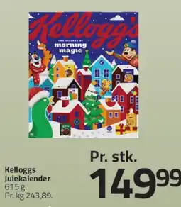 Fleggaard Kellogg's Julekalender tilbud