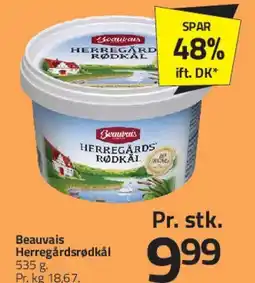 Fleggaard Beauvais Herregårdsrødkål tilbud