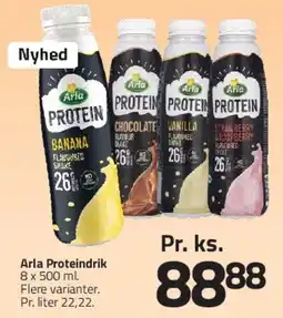 Fleggaard Arla Proteindrik tilbud