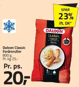 Fleggaard Daloon Classic forårsruller tilbud