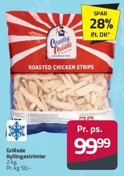 Fleggaard Grillede Kyllingestrimler (Roasted Chicken Strips) tilbud